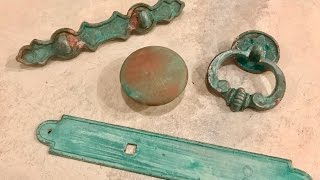 DIY Patina Hardware Modern Masters Kit [upl. by Pond325]