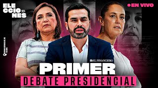 Primer Debate Presidencial 2024  Salud educación combate a la corrupcion y más [upl. by Brasca81]