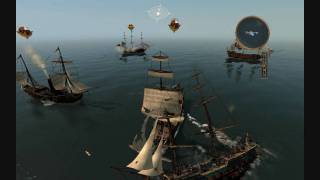 Empire Total War Naval Tactics ChainshotCommentaryep 2 [upl. by Kalam716]