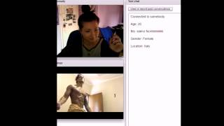 Zyzz vs chicks  Chatroulette  1 [upl. by Yrian886]