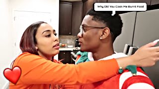 Riss And Quan Rissa Makes For Quan Burnt Food MUST WATCH [upl. by Nadler]