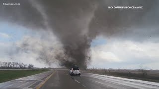 WATCH Tornados strike Oklahoma Nebraska and Iowa  Midwest Tornado Outbreak Recap [upl. by Trebmer]