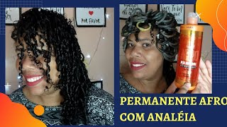 Permanente Afro Com AnaLéa [upl. by Retsek]