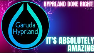 Garuda Hyprland Linux Look At [upl. by Ahtenek731]