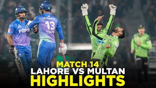 Full Highlights  Lahore Qalandars vs Multan Sultans  Match 14  HBL PSL 9  M2A1A [upl. by Nikolaos603]