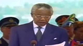 President Nelson Mandela Inauguration Speech May 10 1994 [upl. by Nirret]