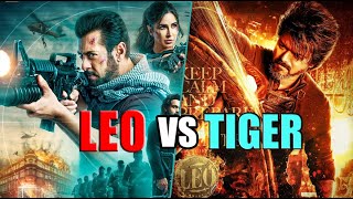 Bollywood Top 2 Movies Official Trailers 2023  Salman Khan Tiger 3 LEO Thalapathy Vijay [upl. by Samella]