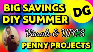 SAVINGS  DIY PENNY PROJECTS  DOLLAR GENERAL PENNY SHOPPING 61724 [upl. by Tnattirb]