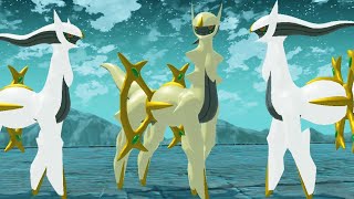 Three Arceus Meet Pokemon Legends Arceus [upl. by Xena936]