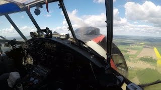 Lennupäevad 2017 Antonov an2 in cockpit takeoff and landing [upl. by Htebazileharas]