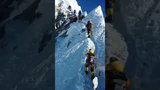 The Hillary Step l Nearly vertical rock face Located near the summit of Mount Everest [upl. by Avin423]