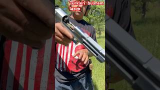 Desert Eagle 44 magnum silah atis tabanca sesi 44turk [upl. by Airdnola]