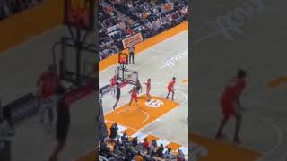 Cade Philips with the Alley Oop shorts basketball highlights sportshighlights clips govols [upl. by Nogaem853]