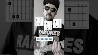 Only Downstrokes when you’re playing Ramones GKey guitar ramones chords [upl. by Augustina]