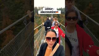 Geierlay Hängeseilbrücke herbst short shortsvideo fyp [upl. by Elda203]