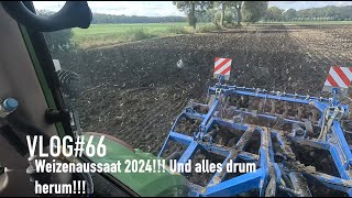 VLOG66 Weizenaussaat 2024 Und alles drum herum [upl. by Noman]