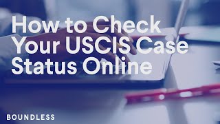 How to Check Your USCIS Case Status Online [upl. by Milman439]