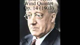 Gustav Holst  Wind Quintet Op14 Mvt 3 and 4 [upl. by Anzovin542]