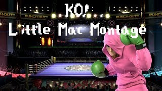 KO A Short Little Mac Montage Smash Ultimate [upl. by Sidnarb]