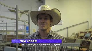 TIM YODER  World Class Auctioneer [upl. by Madelene]