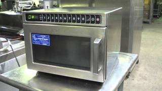 Amana Commercial Microwave Oven HDC182  750 [upl. by Tayler760]