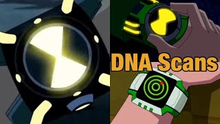 Ben 10 DNA Scans And Transformation [upl. by Sydel48]