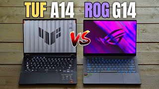 Whats the BEST 14inch Laptop in 2024  Asus ROG Zephyrus G14 vs TUF A14 2024 COMPARISON [upl. by Us]