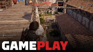 Assassins Creed Odyssey  Taking Down an Athenian Camp [upl. by Iahcedrom]