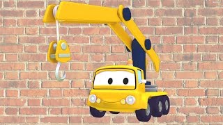 Charlie the Crane and friends in Car City Tom the Tow Truck the Car Patrol  Trucks cartoons [upl. by Tj]