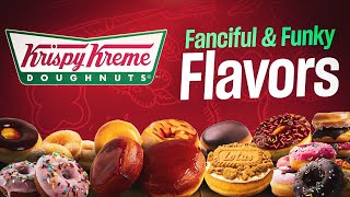 The WILD Flavors of Krispy Kreme Around the World [upl. by Aitsirk]