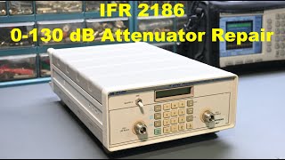 IFR Marconi 2186 Programmable Attenuator Repair [upl. by Ennasus]