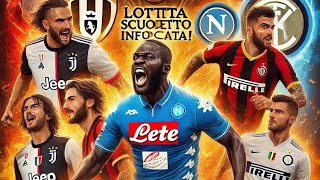 Caos Serie A Lotta Scudetto infuocata Napoli domina Juventus e Milan inseguono [upl. by Htebazila]