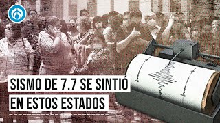 Así se vivió el sismo del 19 septiembre de 2022… el tercero en la misma fecha [upl. by Acirat]