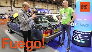 Renault Fuego 16 GTS at the 2021 NEC Classic Motor Show [upl. by Yelknirb888]