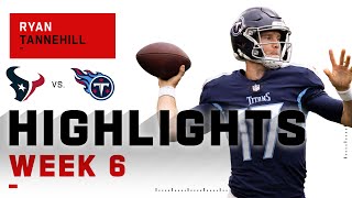 Ryan Tannehill Picks Apart Texans w 4 TDs  NFL 2020 Highlights [upl. by Yentnuoc837]