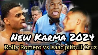 New Karma 2024 Isaac Cruz vs Rolly Romero Championship Battle highlights [upl. by Warfore660]