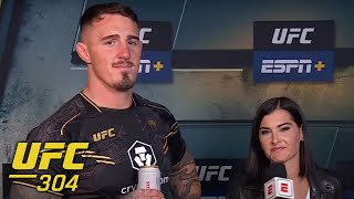 Tom Aspinall calls UFC304 the longest day of my life after win vs Curtis Blaydes  ESPN MMA [upl. by Eyeleen]