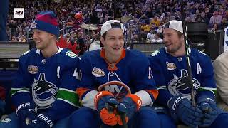 2024 NHL AllStar Skills Competition Canucks Highlights Feb 2 2024 SN [upl. by Ennairod]