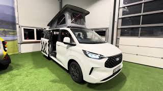 Genial  einfach unglaublich der ganz besondere Vanexxt Ford Tourneo Custom Campervan [upl. by Mortie]