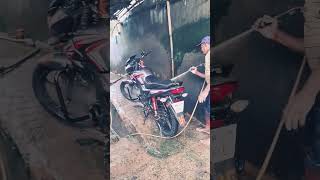 bikestunt bike washdeoghar shine [upl. by Aundrea]