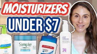 BEST MOISTURIZERS UNDER 7  Dr Dray [upl. by Brogle]