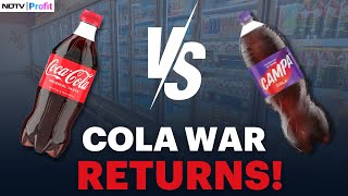 CocaCola Cuts Price By Rs 5 To Fight Campa Cola [upl. by Ecnerewal]