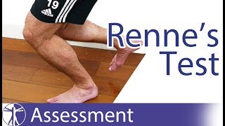 Rennes Test  Iliotibial Band Friction Syndrome ITBS [upl. by Accemahs]