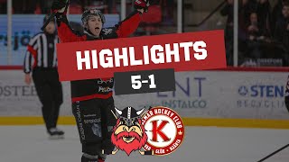 Highlights Nybro Vikings  Kalmar HC 51 [upl. by Analla517]