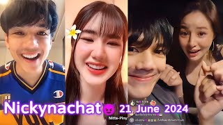 🔴LIVE ย้อนหลัง Nickynachat😈21 06 2024😈Nicky นิกกี้ ณฉัตร [upl. by Mac808]