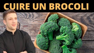 Comment couper et cuire un BROCOLI [upl. by Assyn]