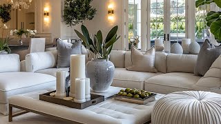 Living Room Decorating Ideas 2025 NEW Home Interior Designs  Living Room Coffee Table Design Ideas [upl. by Dewey]