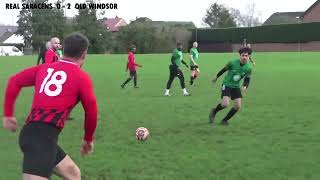 REAL SARACENS v OLD WINDSOR 10  02  2024 Ascot amp Fielden Charity Cup [upl. by Petit]