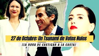 🇨🇱🗳🌊El Voto Nulo En Chile Un Tsunami el 27 de Octubre [upl. by Naujik91]