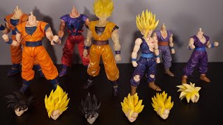 Demoniacal Fit Father and Son  Third Party Figuarts Goku and Gohan Comparisons and Headswaps [upl. by Ansaev250]